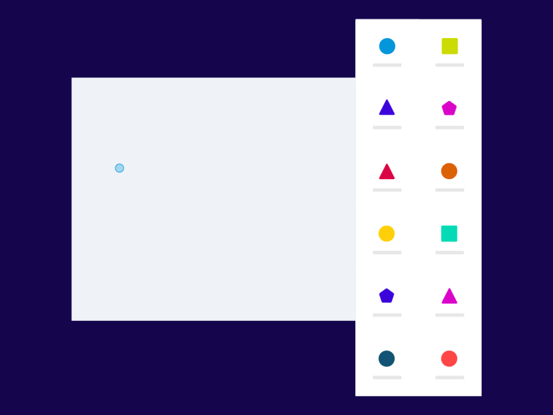 Drag and drop abstract animation design drag drop menu motion photoshop sketch toolbox ui wireframe