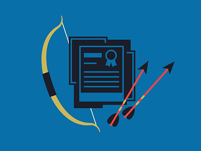 Microsoft Exam Retirements - Tips for job hunters with old certs arrow bow bow and arrow certificate hunting