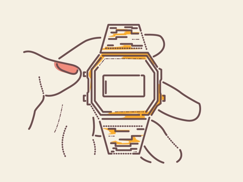 Monday Funday animation funday graphic icon illustration lettering logo monday type watch