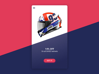 Special Offer - DailyUI 036 card dailyui dailyui036 helmet sketchapp