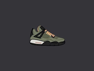 Air Jordan Retro IV UNDFTD 4 air illustration iv jordan retro shoe undftd