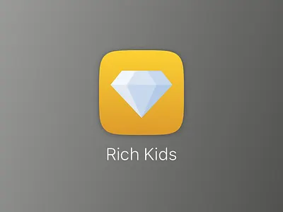 Rich Kids iOS Icon icon ios ios icon