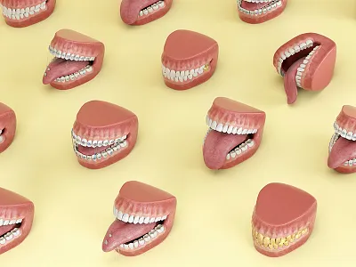 Teen Tongues 3d cgi jvg mouth photo photography realistic render teen teeth tongue