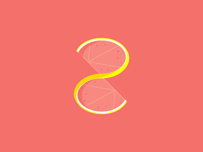 Twisted Citrus grapefruit illustration