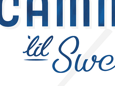 Cammy's Lil Sweeties design graphic design hand lettering lettering