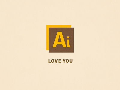 Ai Love You i love you icon love lovers photoshop pink ps pun typography valentine valentines day vday