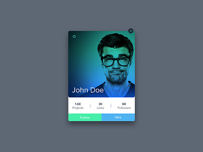 006 / User Profile 006 alexi mathew dailyui ui user profile ux