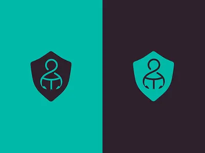 T.E.L. logo book human infinity learning line logo shield silhouette symbol