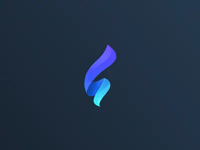 F mark brand identity branding color palette f illustration ios icon concept iphone application logo design logomark logotype mark vector
