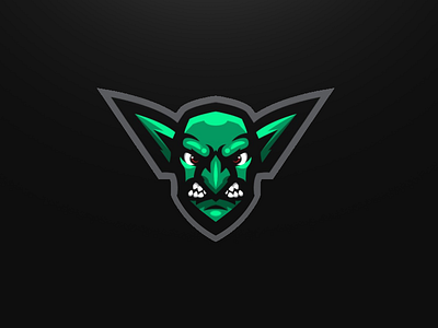 Goblin Mascot Logo design esports goblin graphic logo mascot sports