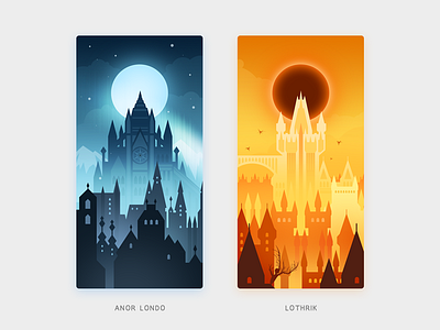 Darksouls City anorlondo aurora castle city darksouls illustration lothrik sun