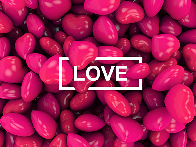Love 3d background hearts love wallpaper