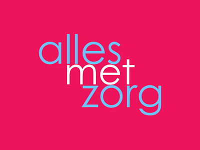 Alles met zorg Logo logo