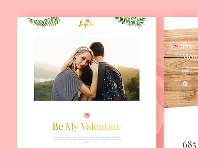 Sarpedon branding layout one page webdesign website wordpress