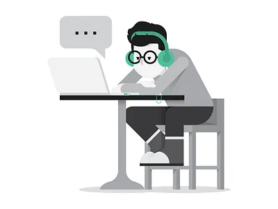 Today's mood... ... avatar blah character coffee shop headphones inspiration music