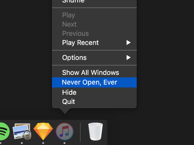 Feature request feature request fun itunes menu osx product design satire selection ux