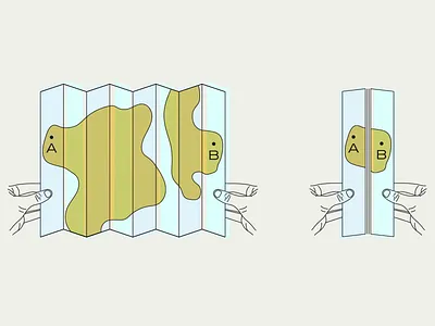 Travel Graphic editorial illustration travel