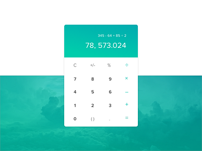 Daily UI #04 004 04 app calculator challengedailyui interface mobile surfboard ui ux