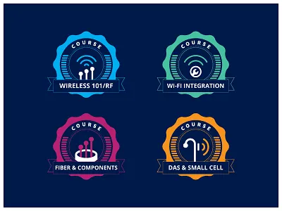 badges experiment badge icon wireless