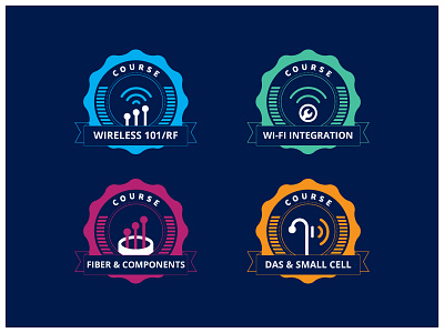 badges experiment badge icon wireless