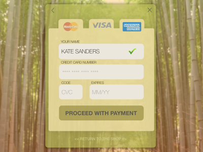 Time to pay my dues ;P #dailyui challenge checkout creditcard dailyui002 forest ui