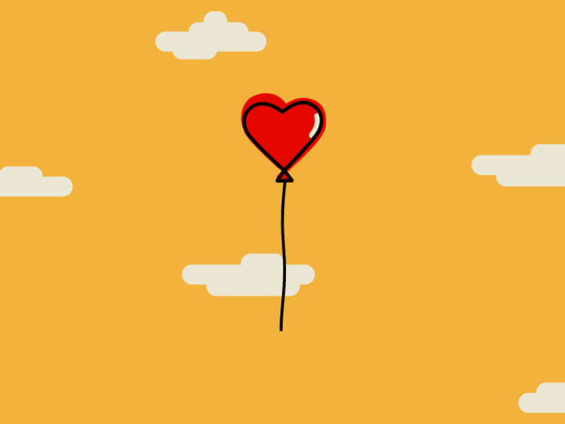 Balloon after effects animation illustration messages stickers vector art