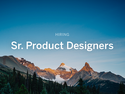 Hiring - Senior Product Designers design hiring lonely planet mobile product travel ui ux web