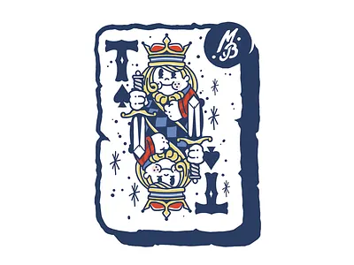 pokerdude fatline font handdraw hardlife logo mascot old old cartoon poker swagger type
