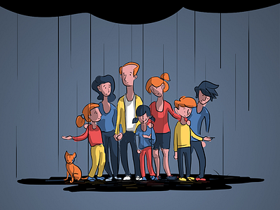 family illustration