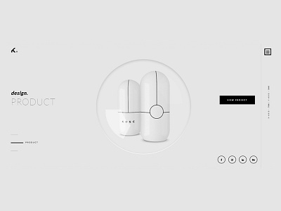 My Portfolio Website Shot exploration grey and black landing page minimal portfolio uiux user experience user interface white