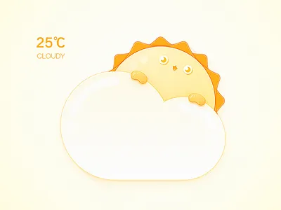 Weather Man / Cloudy Daytime cloudy cute weather