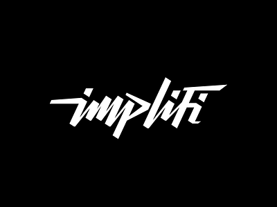 implifi logotype bespoke branding custom type font design lettering logo logo design logotype