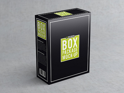 Box / Package Mock-Up 2 box boxes cardboard container mock mockup mockups pack package packaging packing up