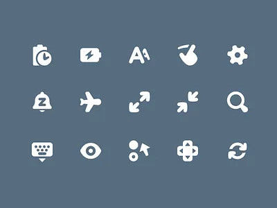 Pixi Icons - Settings icon icon set icons interface pixi ui vector