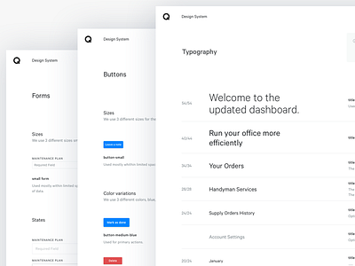 Q Design System design system q style guide ui