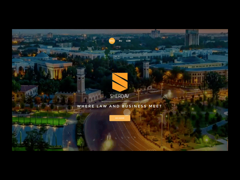 Sherdav Law Firm Homepage animation gif homepage princible ui ux