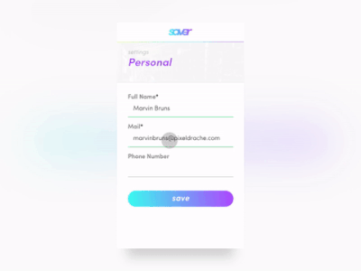 011 - Flash Message 011 app dailyui form saved ui