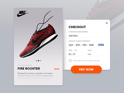 UI Challenge 002 :: Check Out checkout clean daily dailyui design grey interface ui uichallenge ux