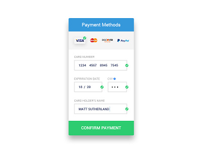 Payment Methods Mobile UI/UX methods mobile payment ui ux