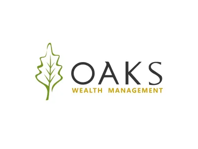 Oaks Logo design finance leaf logo nature oaks