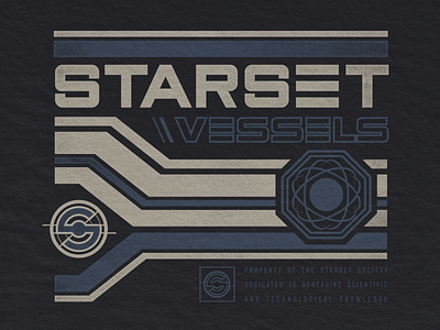 Starset Space Station merch nasa retro rock space starset tech