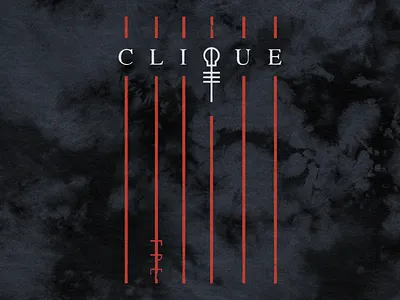 TØP Clique Lines clique dark linear merch one pilots simple skeleton top topic twenty