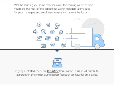 Fun With Icons icons interaction landing page minimal ottawa ui ux web design