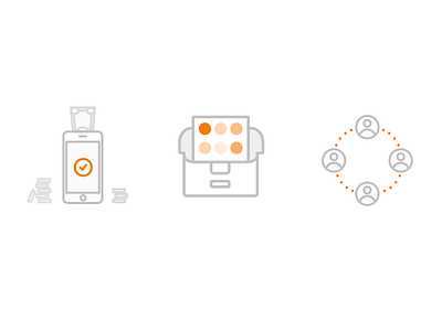 Icon Set app finance icon icons illustration money portfolio set vc venture