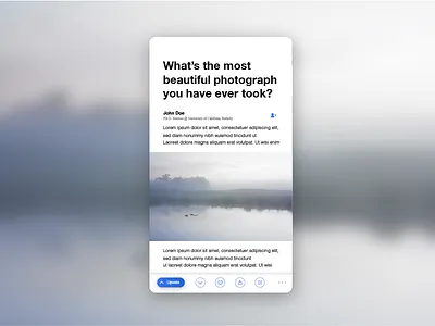 Quora App Redesign - Answer quora redesign uiux visual design