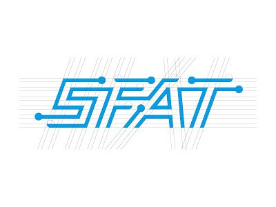 SFAT Logo Detail automation font intelligent logo