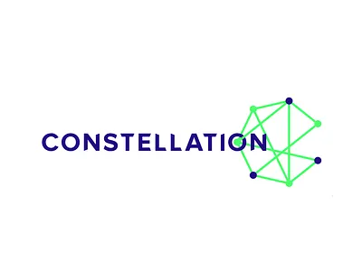 Digital marketing agency logo design branding c customized type digital agency dots circles points hr pr interactive interactions letter mark monogram logo logo design network nodes paths connections social media campaigns