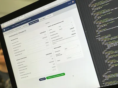 Prototyping with Jekyll blue code form minimal prototype white