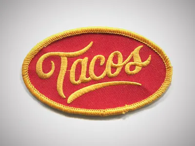 Tacos apparel austin bobby dixon lettering script taco tacos texas typography