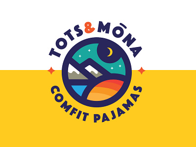 T & M comfort family fit happy jammies moon night pajamas